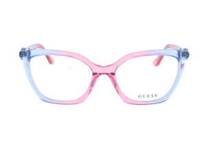 Guess Women's GU2965 092 Cat Eye Plastic Eyeglasses Frame sz 55-18-140